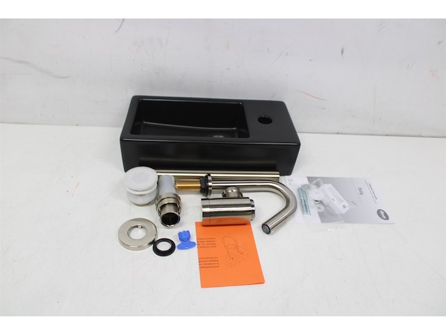 Atlantic fonteinset billy zwart mat rechts - afbeelding 4 van  4