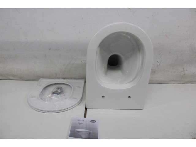 Atlantic hangend toilet cody randloos wit - afbeelding 3 van  3