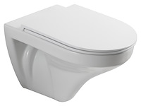 Atlantic hangend toilet cody randloos wit - afbeelding 1 van  3