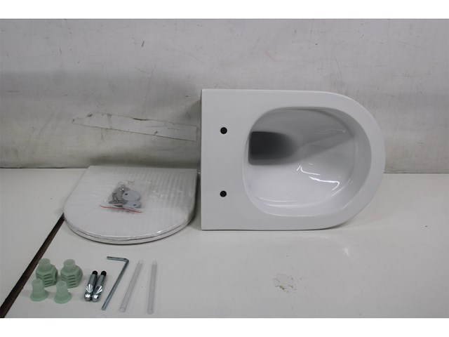 Atlantic hangend toilet joey wit - afbeelding 3 van  3