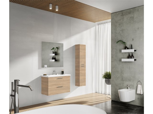 Atlantic kolomkast alice+clara hout - afbeelding 2 van  2