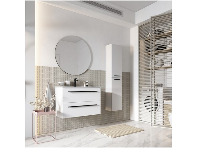 Atlantic stella kolomkast mat wit - afbeelding 2 van  2