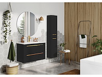 Atlantic stella kolomkast mat zwart - afbeelding 2 van  4