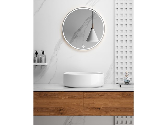 Atlantic waskom lennon wit - afbeelding 3 van  4