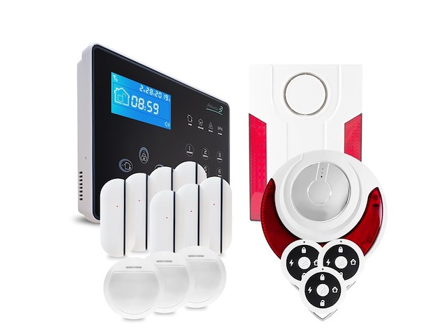 Atlantic's neos draadloos home alarm kit 7 - afbeelding 1 van  4