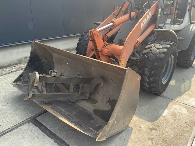 Atlas - 2007 - 80 - incl bak en palletvorken - shovel - afbeelding 9 van  13