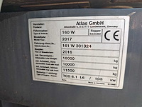 Atlas - 2016 - 160w - banden graafmachine - afbeelding 5 van  45