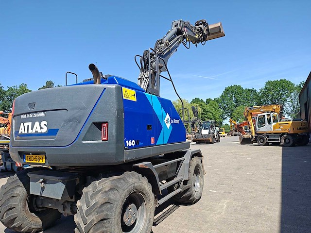 Atlas - 2016 - 160w - banden graafmachine - afbeelding 24 van  45