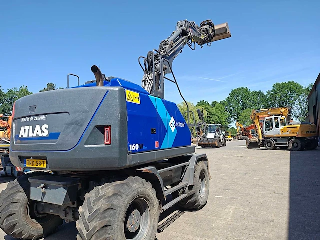 Atlas - 2016 - 160w - banden graafmachine - afbeelding 24 van  45