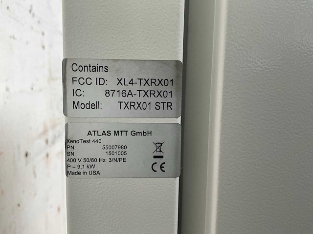 Atlas - xenotest 440 - various laboratory equipment - 2014 - afbeelding 2 van  4