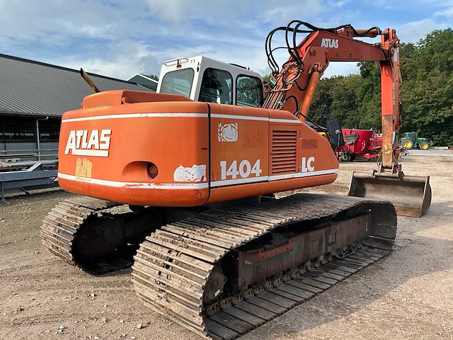Atlas 1404 lc rupsgraafmachine - afbeelding 37 van  40