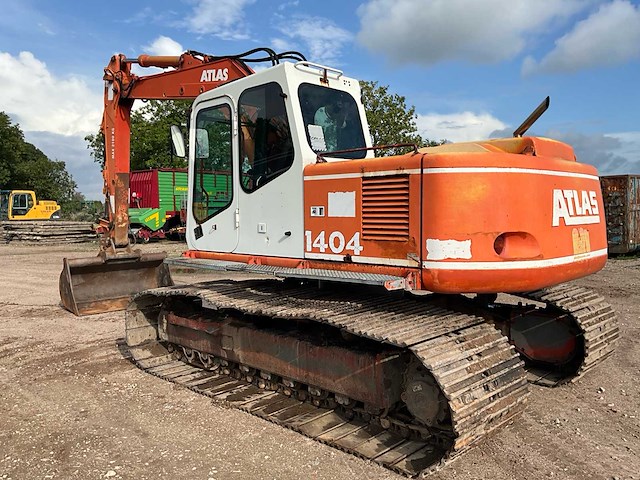 Atlas 1404 lc rupsgraafmachine - afbeelding 39 van  40