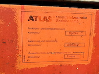 Atlas 1704 banden graafmachine - afbeelding 19 van  39