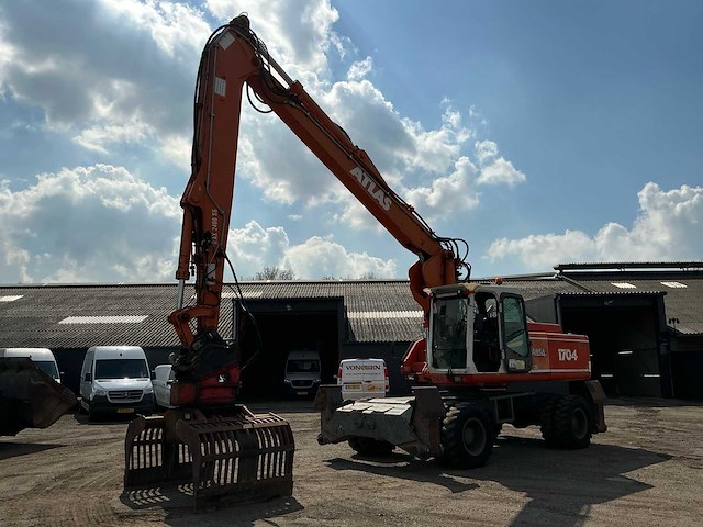 Atlas 1704 banden graafmachine - afbeelding 12 van  39