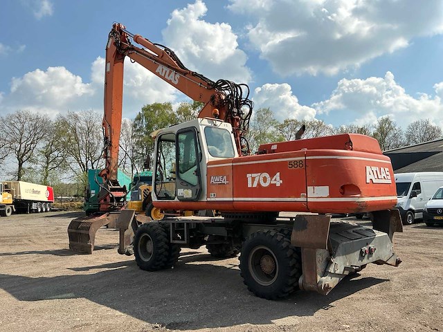 Atlas 1704 banden graafmachine - afbeelding 36 van  39