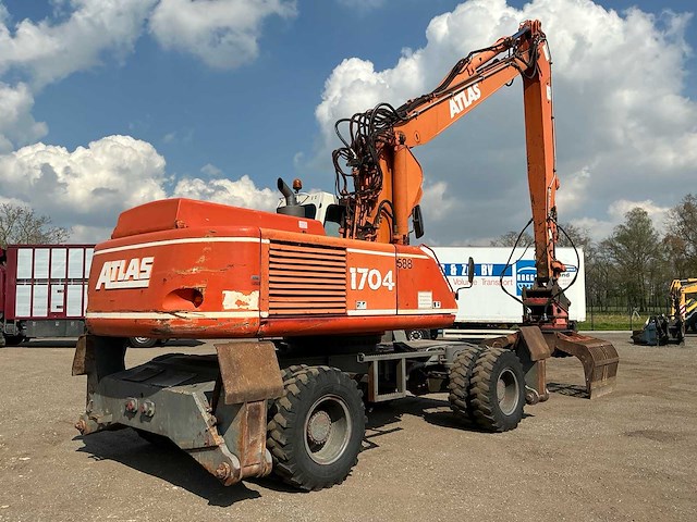 Atlas 1704 banden graafmachine - afbeelding 38 van  39