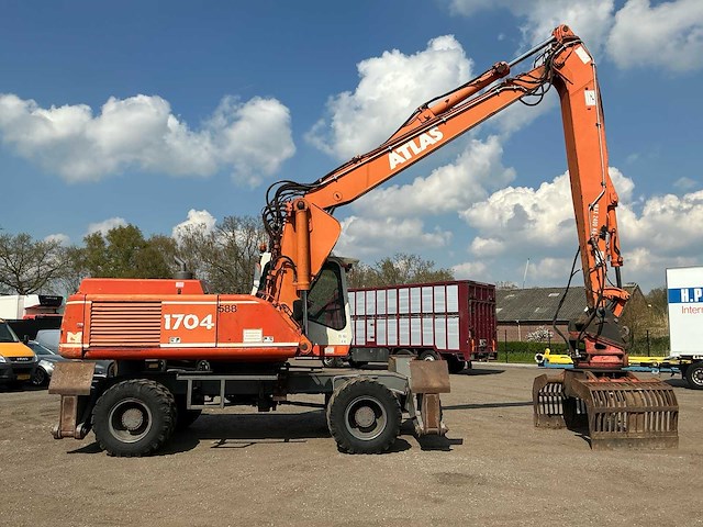 Atlas 1704 banden graafmachine - afbeelding 36 van  36