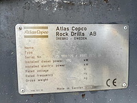 Atlas copco - 1999 - f6-34 rock drill rig - overige grondbewerking - afbeelding 3 van  16