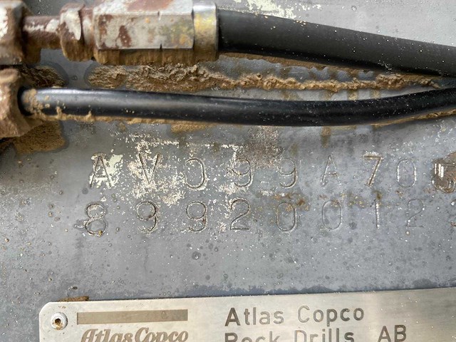 Atlas copco - 1999 - f6-34 rock drill rig - overige grondbewerking - afbeelding 11 van  16
