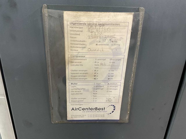 Atlas copco - 2001 - gx7ff - schroefcompressor - afbeelding 3 van  6
