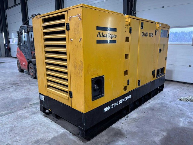 Atlas copco - 2003 - noodstroomaggregaat - afbeelding 1 van  12