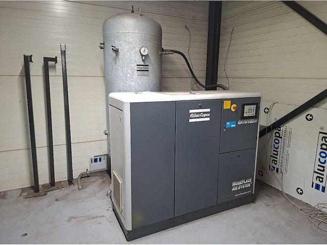 Atlas copco - 2008 - ga18vsdff - schroefcompressor - afbeelding 1 van  5