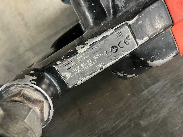 Atlas copco - 2021 - tex 09 pe - pneumatische breekhamer - afbeelding 3 van  4