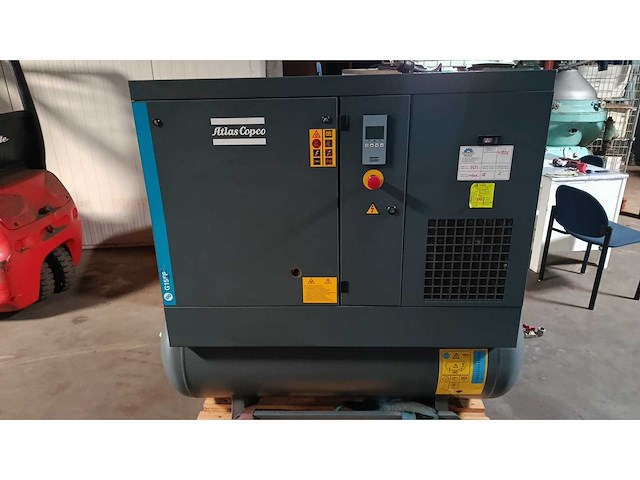 Atlas copco - 2022 - g15ff - schroefcompressor - afbeelding 1 van  10
