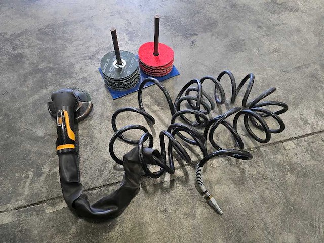 Atlas copco - lsv 38 st 12 125 - pneumatische hand slijpmachine - afbeelding 1 van  7