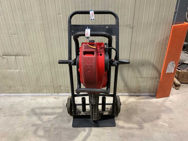 Atlas copco breekhamer benzine met trolley - afbeelding 1 van  4