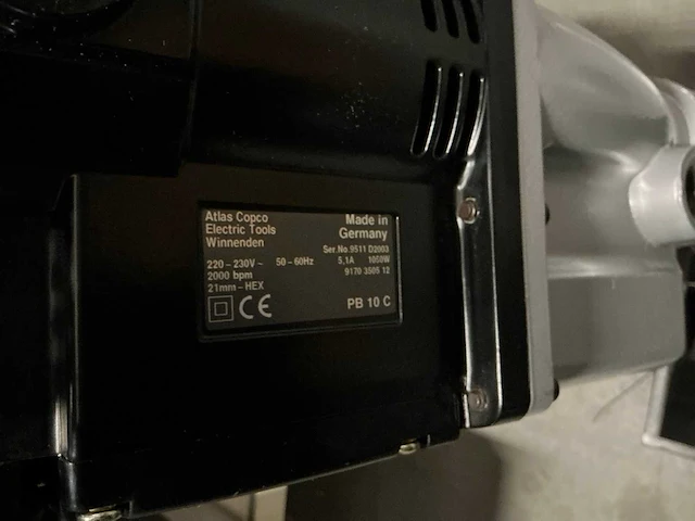 Atlas copco breekhamer - afbeelding 2 van  3
