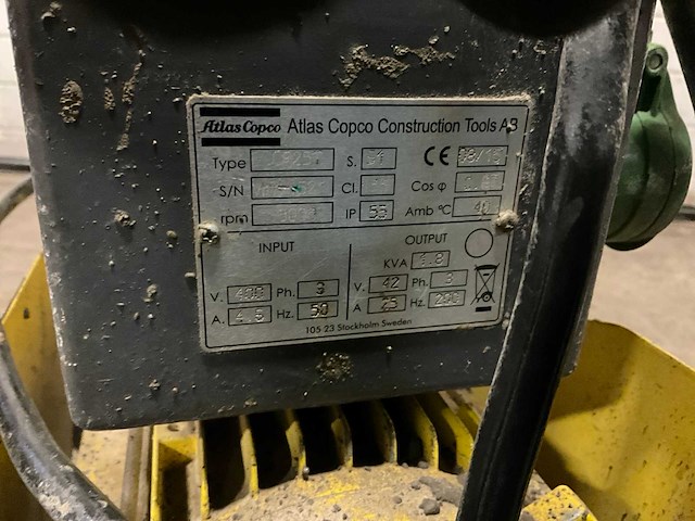 Atlas copco cf25t trilnaald frequentieomvormer - afbeelding 4 van  4
