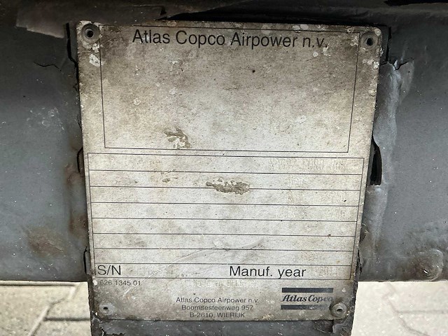Atlas copco compressor op aanhangwagen - afbeelding 7 van  26
