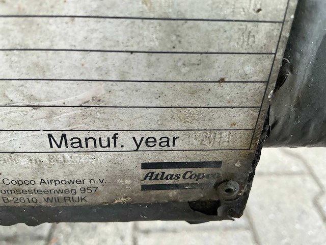 Atlas copco compressor op aanhangwagen - afbeelding 8 van  26