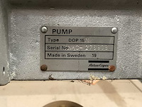 Atlas copco dop 15n vuilwaterpomp - afbeelding 6 van  7