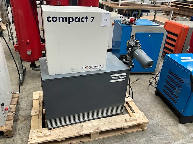 Atlas-copco fd30 persluchtdroger met morehouse compact 7 koeldroger - afbeelding 5 van  10