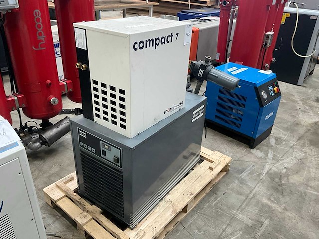 Atlas-copco fd30 persluchtdroger met morehouse compact 7 koeldroger - afbeelding 6 van  10