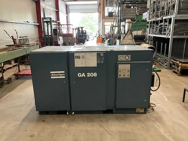 Atlas copco ga 208 schroefcompressor - afbeelding 8 van  15
