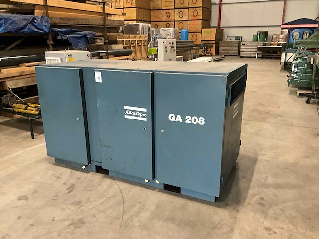 Atlas copco ga 208 schroefcompressor - afbeelding 10 van  15