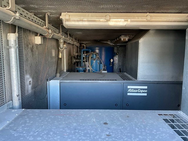 Atlas copco ga45 schroefcompressor opstelling - afbeelding 13 van  17