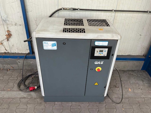 Atlas copco ga5 schroefcompressor - afbeelding 4 van  5