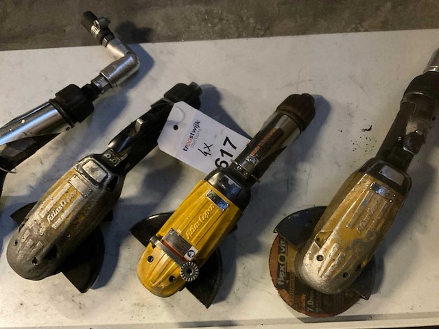 Atlas copco gtg25 f120-13 haakse turbineslijpmachine (4x) - afbeelding 7 van  12