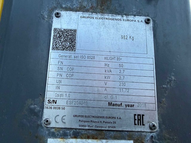 Atlas copco hilight b5+ telescopische lichtmast - afbeelding 3 van  13