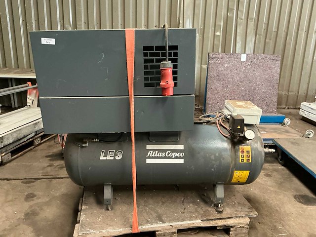 Atlas copco le3 schroefcompressor - afbeelding 2 van  6