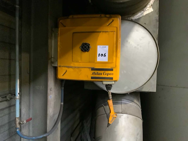 Atlas copco luchtslanghaspel - afbeelding 1 van  1