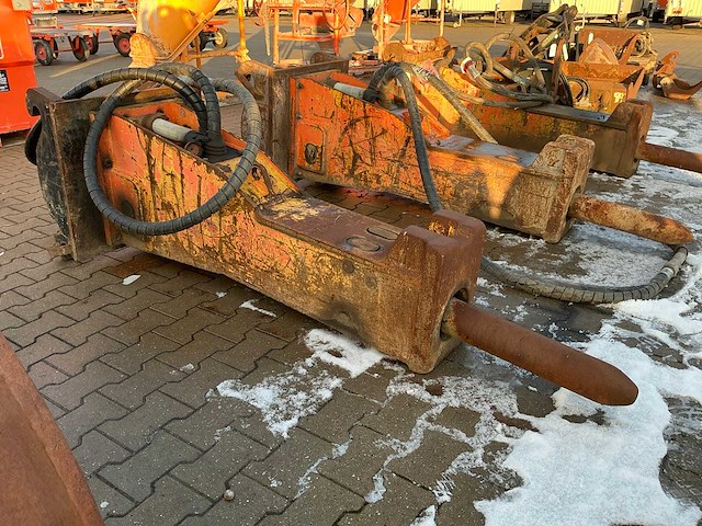 Atlas copco mb 1000 hydraulische sloophamer - afbeelding 3 van  7