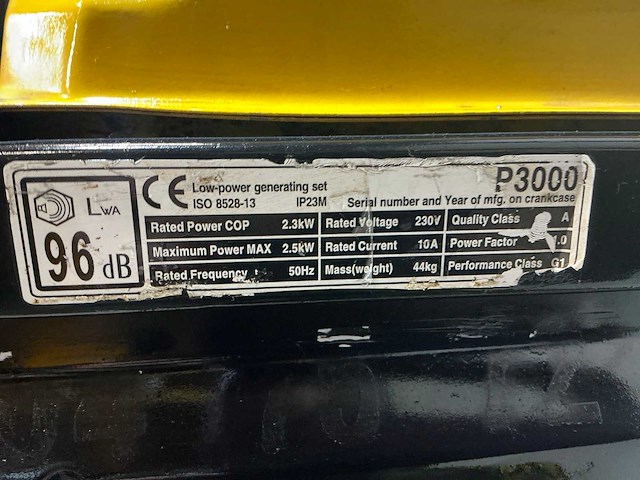 Atlas copco p3000 stroomgenerator - afbeelding 8 van  8