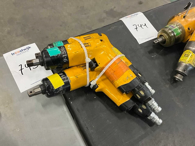 Atlas copco pneumatisch gereedschap (3x) - afbeelding 1 van  3