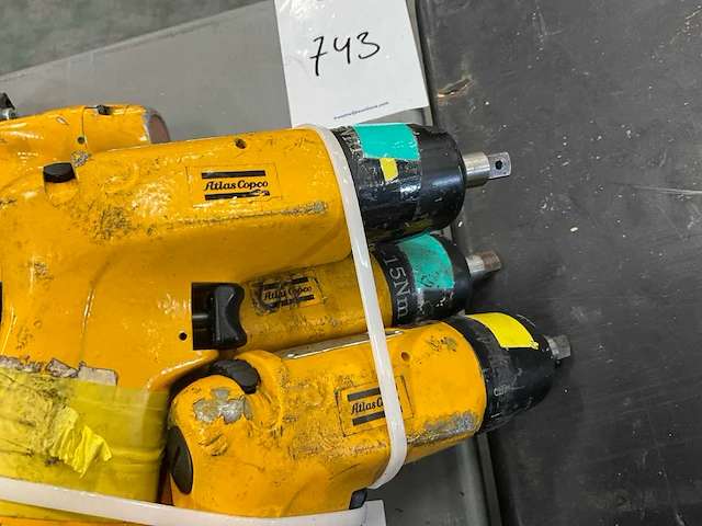 Atlas copco pneumatisch gereedschap (3x) - afbeelding 3 van  3
