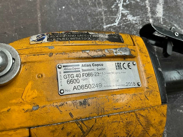 Atlas copco pneumatisch gereedschap (6x) - afbeelding 6 van  11